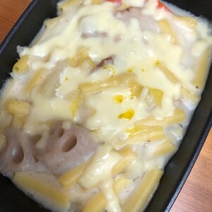 野菜たっぷり♪蓮根グラタン